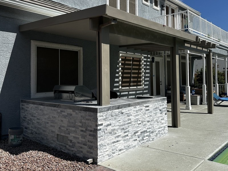 Outdoor kitchen